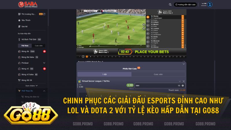 Áp dụng mẹo chơi thông minh để chinh phục sảnh thể thao ảo tại Go88