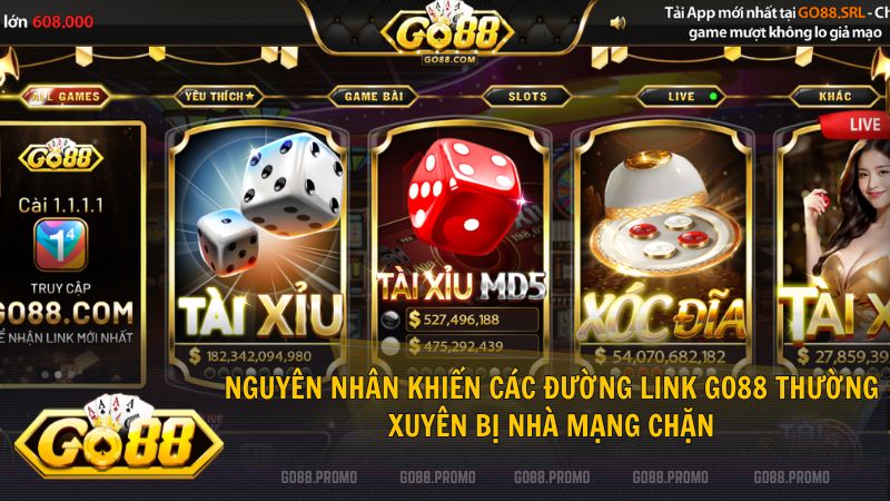 Tìm hiểu lý do tại sao Go88 bị chặn bởi tường lửa nhà mạng